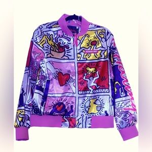 Keith herring MEMBERS ONLY Bomber